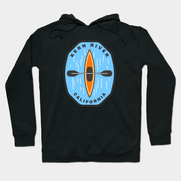 Kern River California Hoodie by TravelBadge